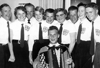 SSU-klubben i Eriksberg 1956