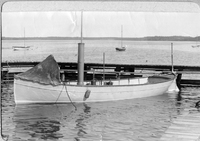 Båten ”Ejdern”, Oxelösund, tidigt 1900-tal
