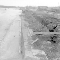 Västra hamnsidan i Nyköping 1949