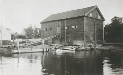 Magasin vid Norra Strandvägen i Strängnäs