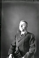 Kusken Andersson vid Ökna säteri, 1890-tal