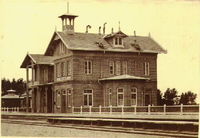 Järnvägsstation, Västra Vingåker