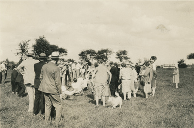 Dragkamp i Michigan USA, år 1928