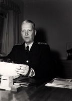 Brandchef Nilsson i Nyköping år 1952