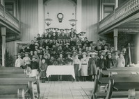 Söndagsskolan, Berga kapell ca 1904