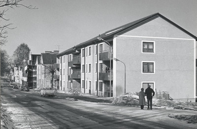 Nygatan i Strängnäs vid kv. Åkern med Nygatan 31.