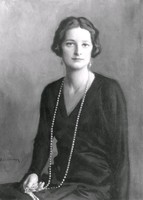 Princessan Astrid, senare drottning av Belgien, målning av Bernhard Österman