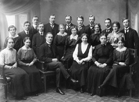 Nyköpings Missionsförsamling, ev. ungdomsförening ca 1916-17