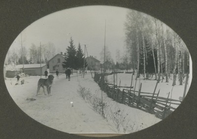 Gatuvy , Stigtomta socken runt 1900