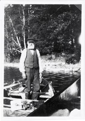 Johan på Ringsö år 1929