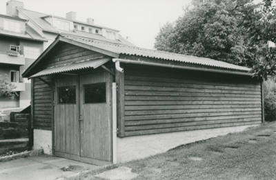 Garage vid Norra Strandvägen i Strängnäs