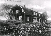 Vykort, Ludgo prästgård