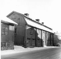 Trähus mot Sankt Annegatan, Nyköping