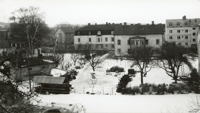 Utsikt över Kungsträdgården 11  i Strängnäs