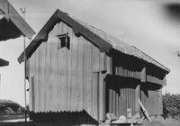 Kåxäng, loftbod, foto 1937