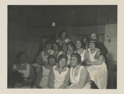 Sjuksystrar på Kullbergska ca 1941