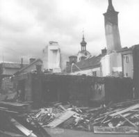 Slottsgatan i Nyköping, 1962