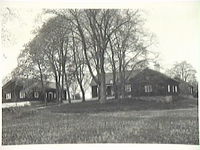 Helgesta prästgård omkring 1937