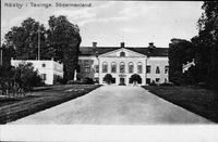 Vykort, Näsby i Taxinge socken, tidigt 1900-tal