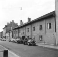 Östra Kyrkogatan i Nyköping, 1960