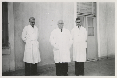Läkare på Kullbergska ca 1941