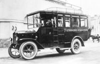 Strängnäs första buss år 1921