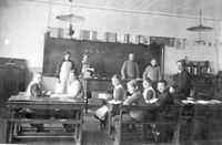 Forsättningskolan omkring 1917