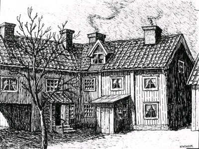 Brännmästaregården i Nyköping 1910