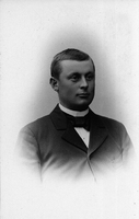 Carl Erik Ahlstrand (1866-1906), troligen 1880-tal