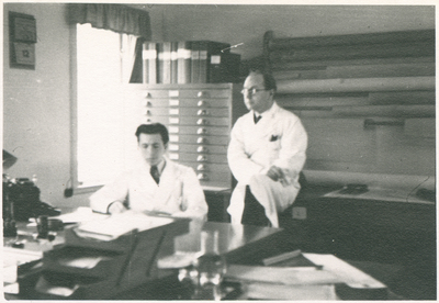 Konstruktörerna Kurt och Carl Heinz på ANA år 1944