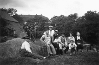 Samling vid Kvarnbacken, 1930-tal