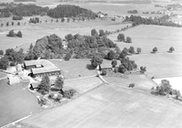 Flygbild - Skalunda gård