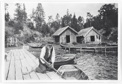 Johan Olsson på Ringö, 1920-tal