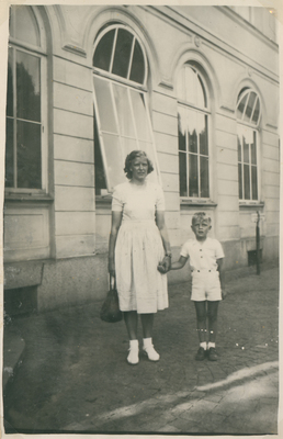 Lilly och Kaj Berglund, ca 1950