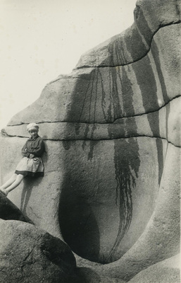 Ingrid Liljekvist på klipporna