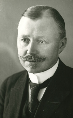 Porträtt på Olof Forsström