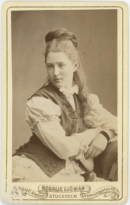 Hilda Hedin gift Lundqvist (1858-1944)