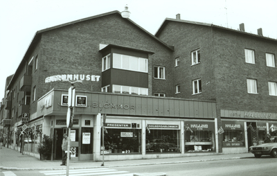 Centrumhuset i Strängnäs från norr.