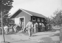 Tvättstuga vid Malmahed, 1920-tal
