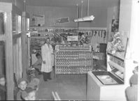 Rune Gustavssons livsmedelsaffär 1953