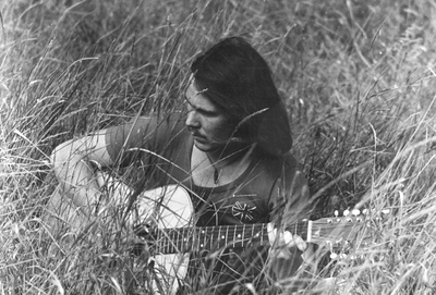 Jossa Johansson med gitarr, 1970-tal
