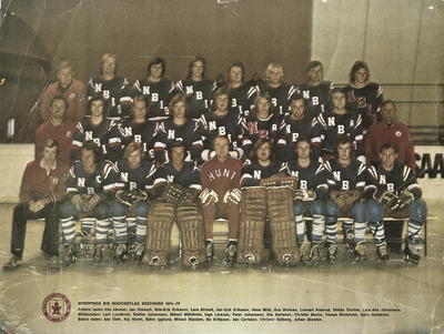 Nyköpings Boll- och Idrottssällskaps ishockeylag 1974-1975