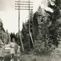 Flyttblock på vägen mellan Katrineholm-Österåker