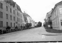 Fruängsgatan i Nyköping år 1979