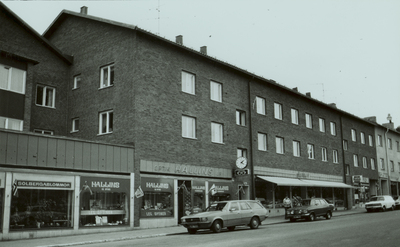 Centrumhuset i Strängnäs från norr.