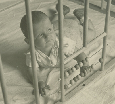 Kerstin Bergmans dotter ca 1950