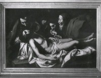 Pietá efter Rubens, kopia av Amanda Bergstedt i Alla Helgona kyrka, Nyköping