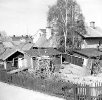 Litet hus i Nyköping, 1957