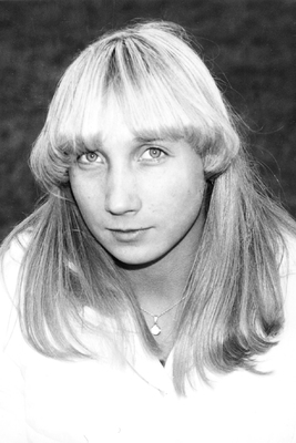 Agneta Källström Gripenskolan i Nyköping i september 1977