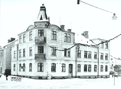 Hörnhuset Järnvägsgatan 12 - Nygatan 15 i Strängnäs